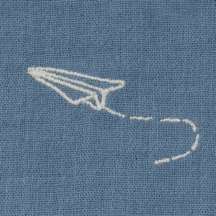 Cloud 9 Cotton Set matching play outfit for toddlers in blue detail blue