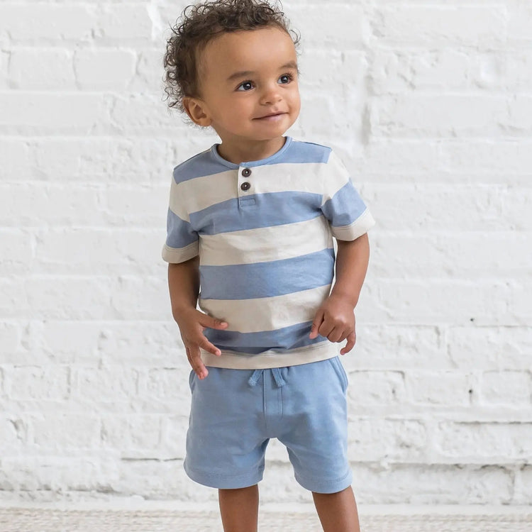 
                    
                      Reef Short Sleeve Henley (Organic Cotton)  toddler boy
                    
                  