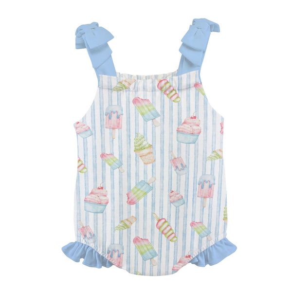 Scoops & Smiles Bubble & Sun Hat Set