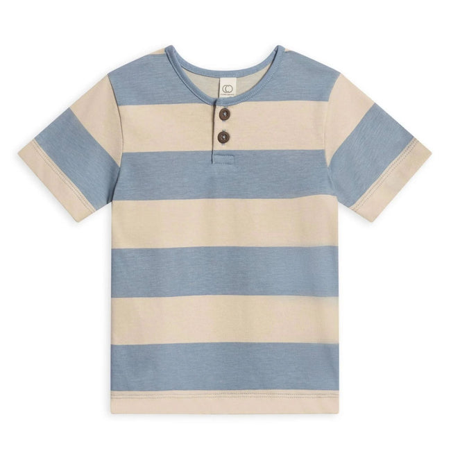 Reef Short Sleeve Henley (Organic Cotton) 