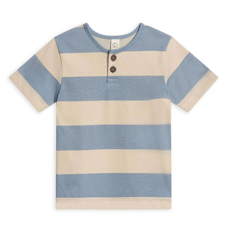 Reef Short Sleeve Henley (Organic Cotton) 