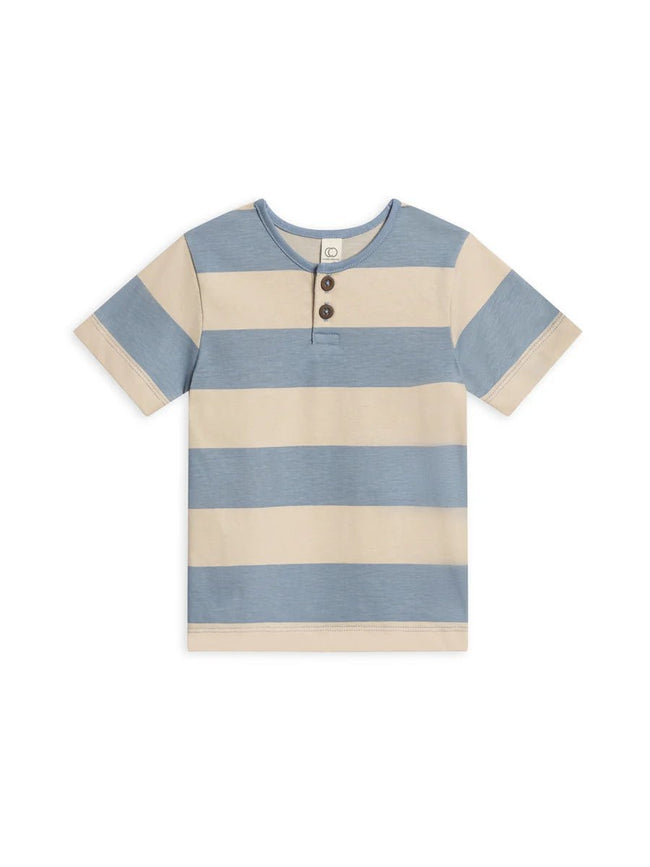 Toddler Striped Shirt (Organic Cotton) - Olive Sprout Kids