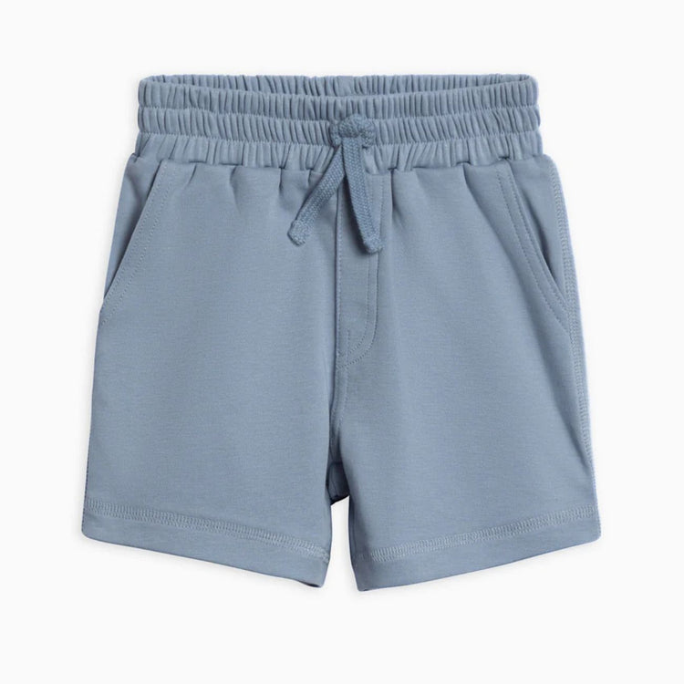 Reef Henley & Dane Shorts Set, short sleeve henley with wooden buttons and elastic-waist shorts with pockets in soft organic cotton toddler boys
