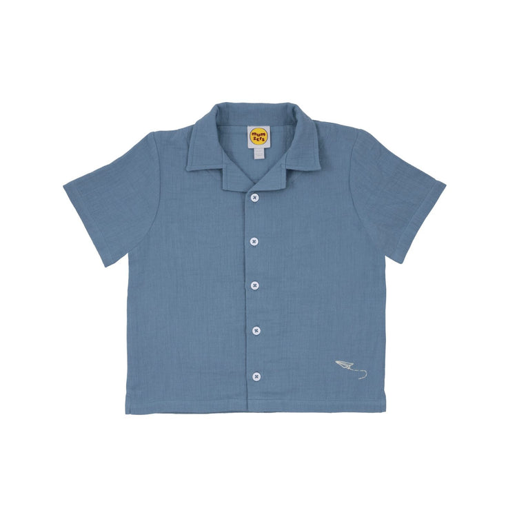 Cloud 9 Cotton Set matching play outfit set for toddlers in blue