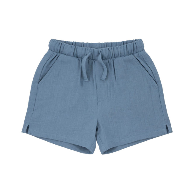 Cloud 9 Cotton Set matching play outfit for toddlers in blue set shorts