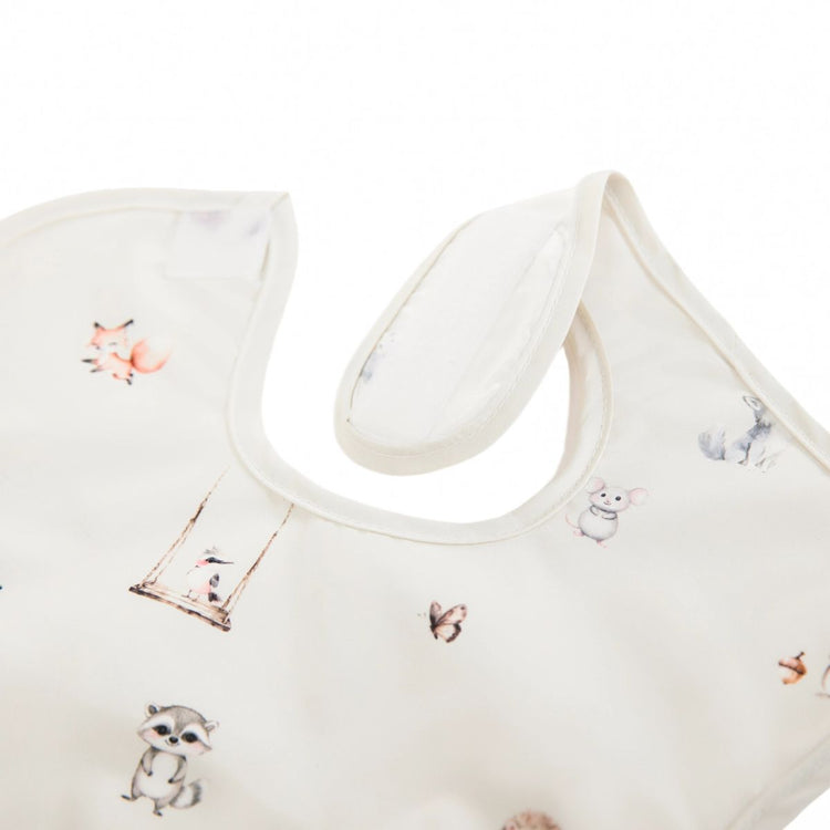 Ali & Oli 3-Pc Sleeveless Bib Set for Baby & Toddler – Animals styled as practical baby and toddler feeding bibs Baby & Toddler (3-pc) Smock Bib Set