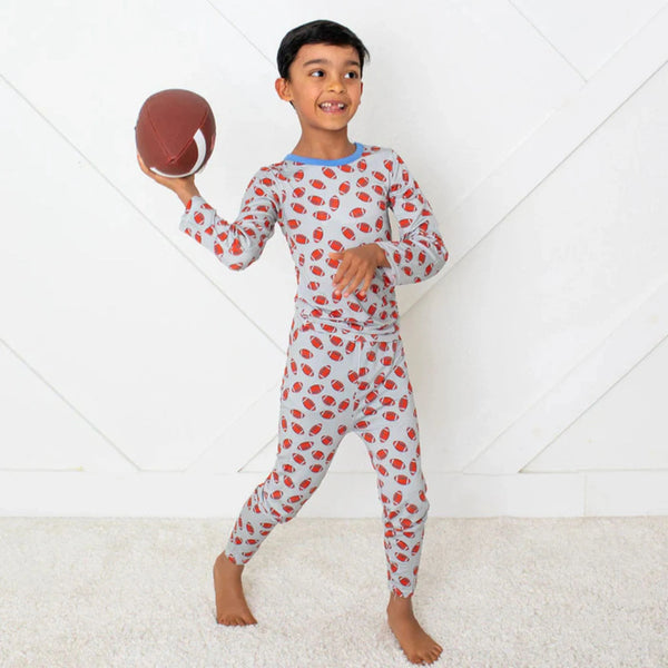 Huddle Up Pajama made from soft bamboo fabric designed as baby and toddler pajamas