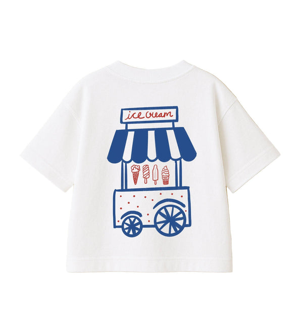 Ice Cream Shop Tee (Organic Cotton) - Olive Sprout Kids