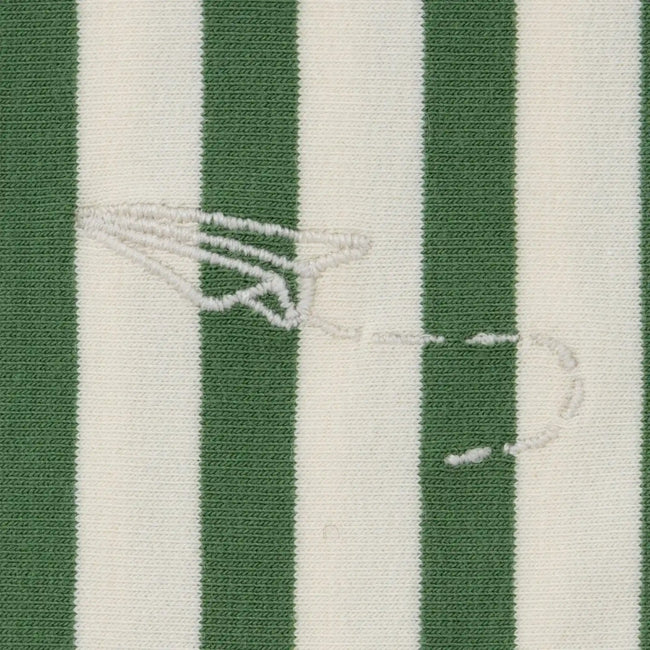 Olive Sprout Kids boutique Stripe & Stroll Cotton Set matching outfit.