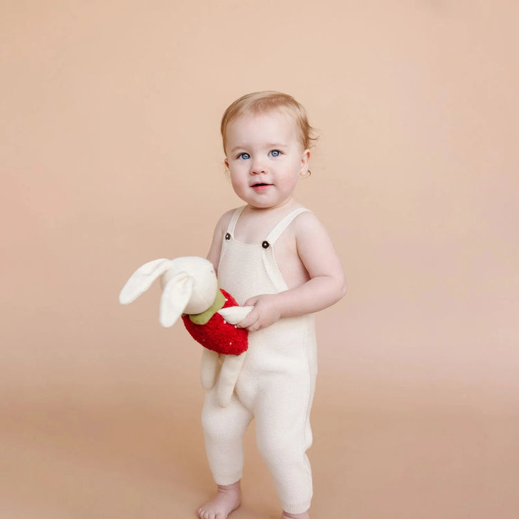 Bailey Bunny Strawberry Plush Toy blueberry hill