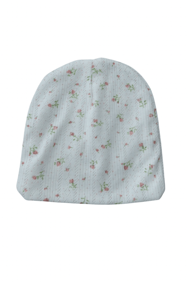 Eyelet Floral Hat - Olive Sprout Kids