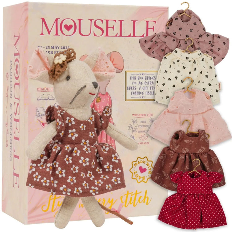 Mouselle Cotton Plush Mouse Toy | LEVLOVS