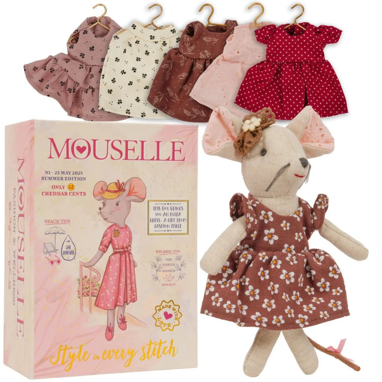 
                    
                      Mouselle Cotton Plush Mouse Toy | LEVLOVS
                    
                  