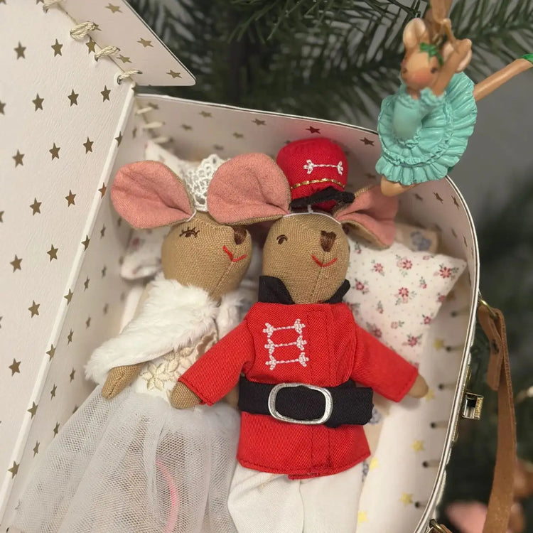 Nutcracker Mice Cotton Plush Toy | LEVLOVS
