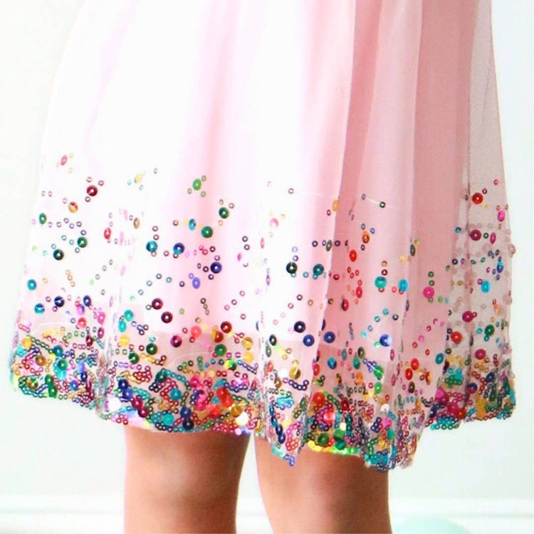 Pink Confetti Tutu Dress - Olive Sprout Kids