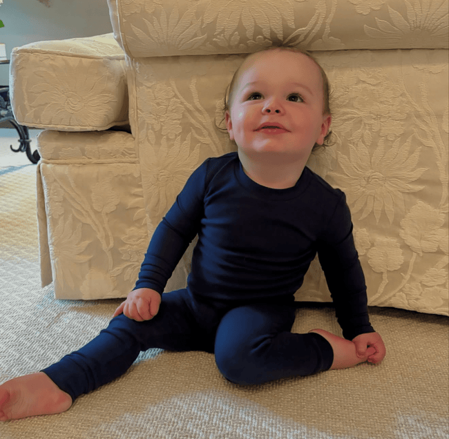 Organic Cotton Ribbed Lounge Set - Olive Sprout Kids