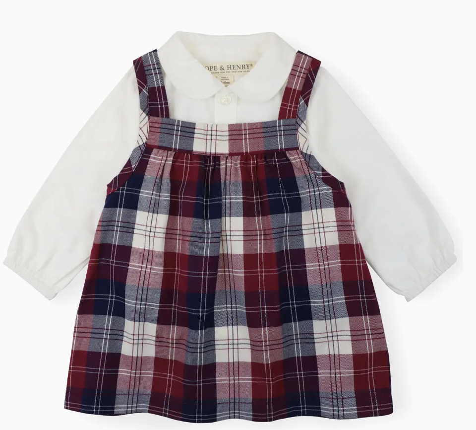 Baby Girl Clothes | Bodysuit and Jumper Set | Olive Sprout Kids