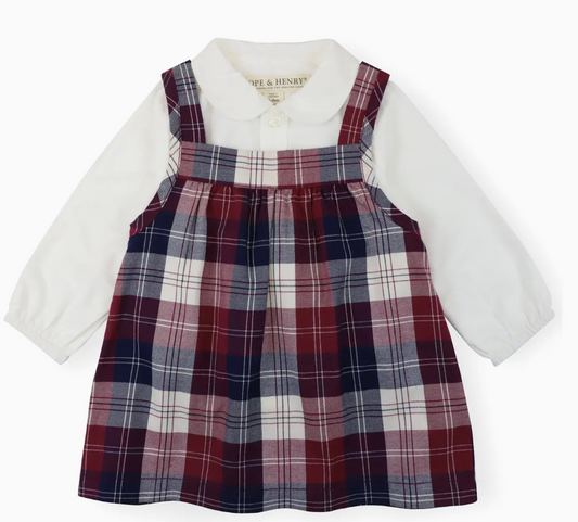 Baby Girl Clothes | Bodysuit and Jumper Set | Olive Sprout Kids