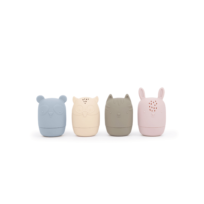 Silicone Bath Buddies - Olive Sprout Kids