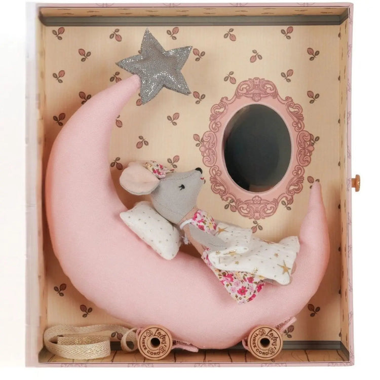 
                    
                      Sweet Dreams Mouse in the Moon Cotton Plush | LEVLOVS
                    
                  