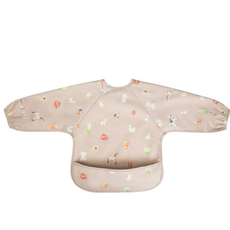 Smock Bib For Baby & Toddler Long Sleeve (Farm) Baby & Toddler Long Sleeve Smock Bib (Farm)