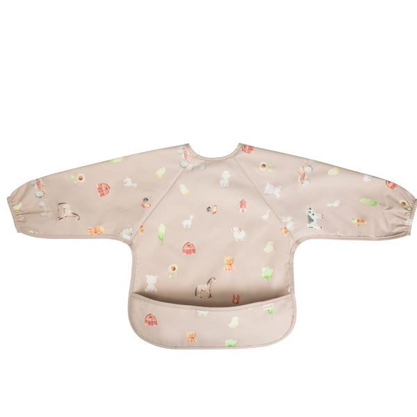 Smock Bib For Baby & Toddler Long Sleeve (Farm) Baby & Toddler Long Sleeve Smock Bib (Farm)
