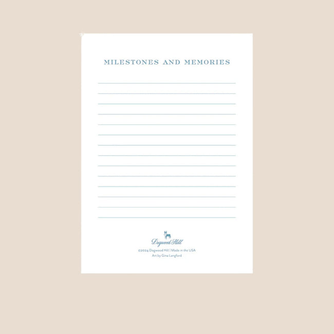Hot Air Balloon Baby Monthly Milestone Cards