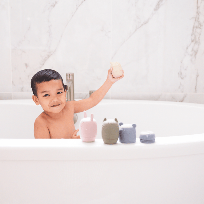 Silicone Bath Buddies - Olive Sprout Kids