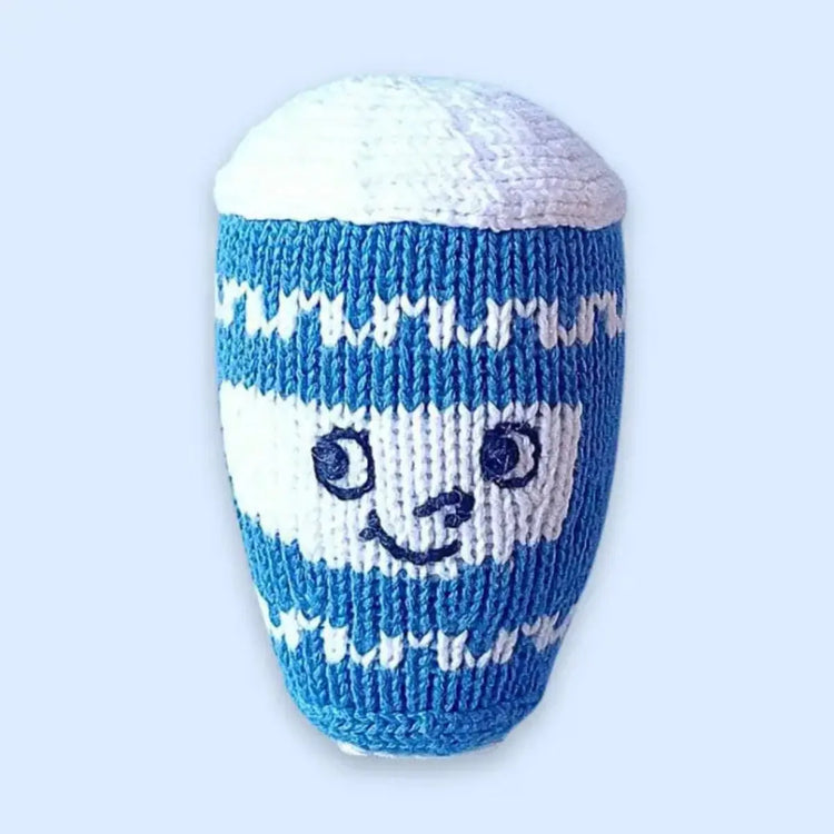 Narrows Coffee Sprout Set — Brooklyn Onesie & Rattle (Organic Cotton) rattle for babies