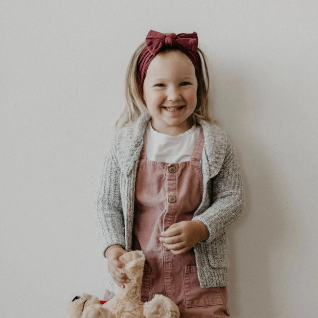 Baby & Toddler Girl Knit Headband Set (5-Pack) with soft cable knit texture