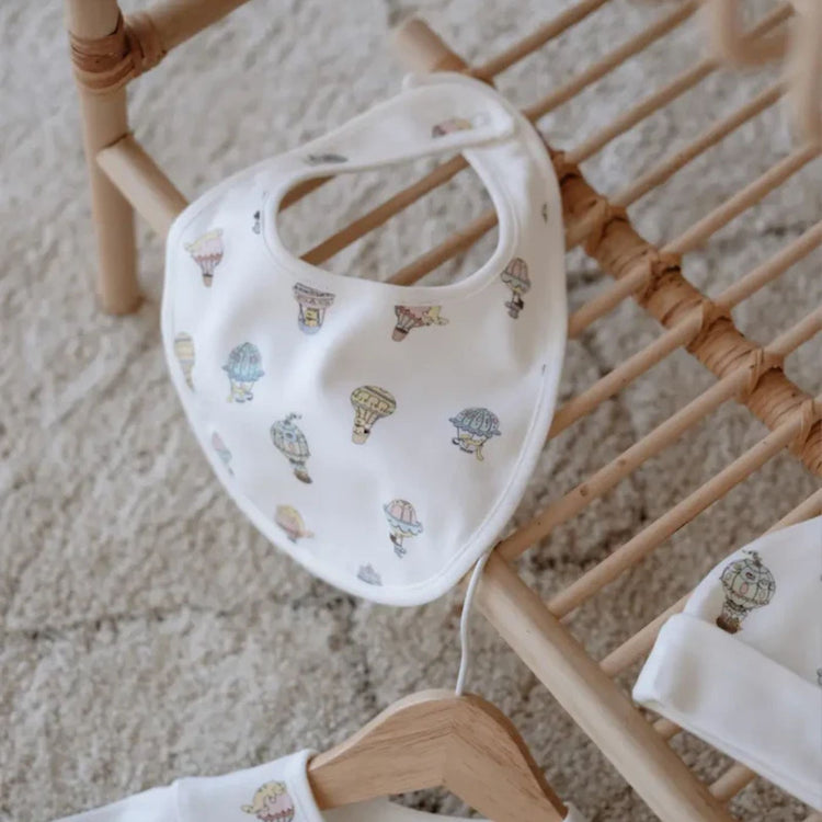 
                    
                      3-Piece Newborn Set - Cappadocia - newborn hat detail in Atelier Babbi Cappadocia print
                    
                  