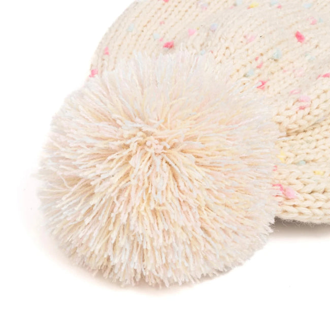 White Confetti Cutie Hat for girls