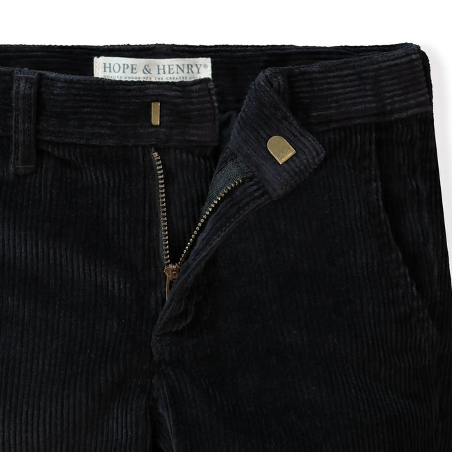 Corduroy Pant - Black (Organic Cotton) - Olive Sprout Kids