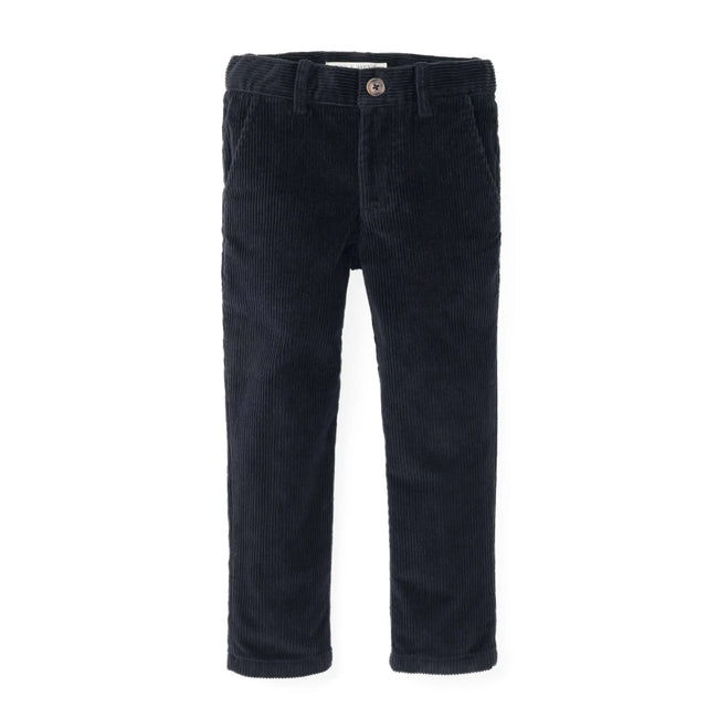 Corduroy Pant - Black (Organic Cotton) - Olive Sprout Kids