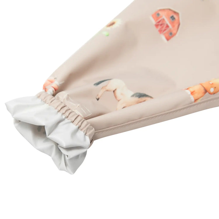 Smock Bib For Baby & Toddler Long Sleeve (Farm) bib for babies Baby & Toddler Long Sleeve Smock Bib (Farm)