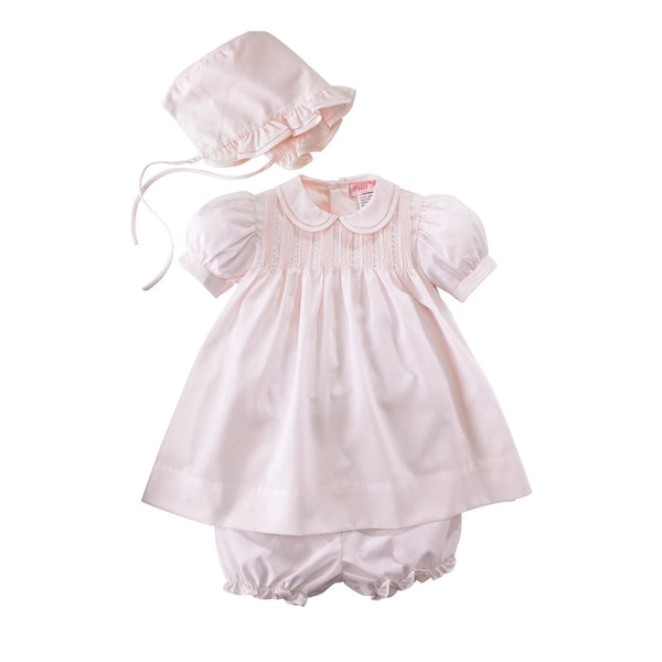 Dress Set  & Bonnet baby girl
