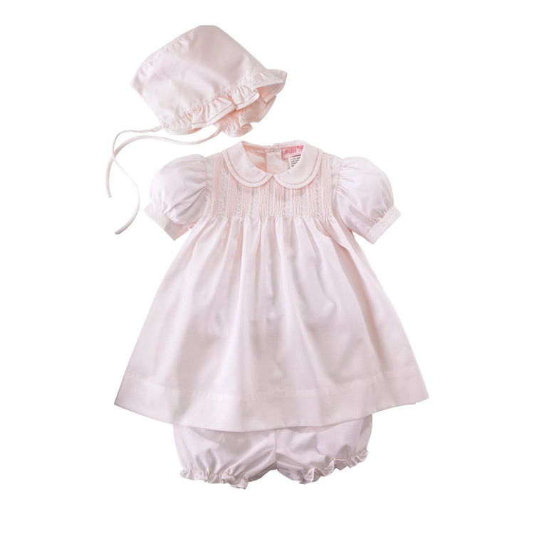 Dress Set  & Bonnet baby girl