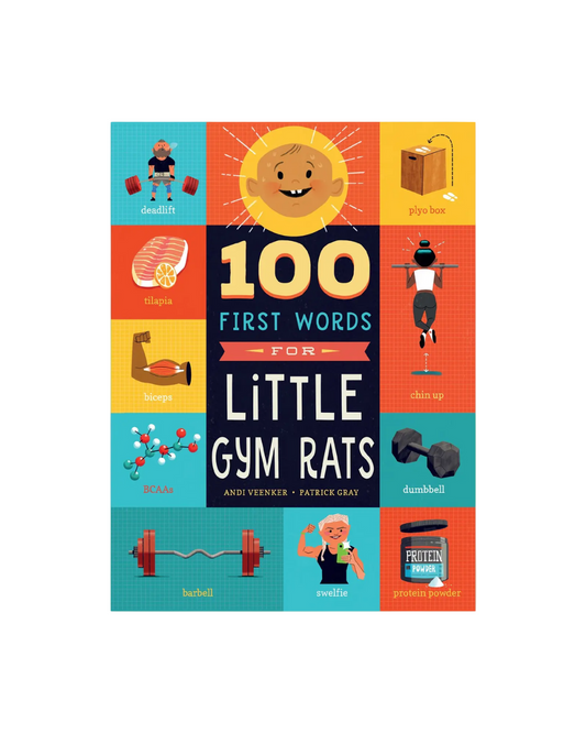  100 First Words For Little Gym Rats – Baby & Toddler Book - Olive Sprout Kids