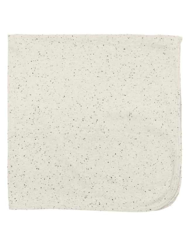 Ivory Speckled Baby Blanket & Hat Set - Olive Sprout Kids