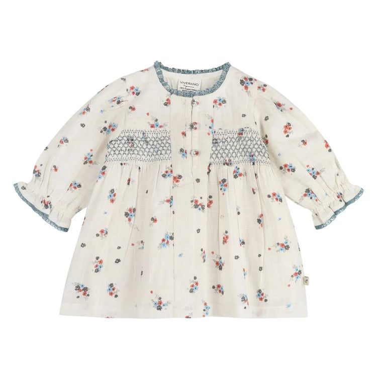 
                    
                      Smocked Floral Organic Cotton Baby Dress & Bloomer | Olive Sprout Kids
                    
                  