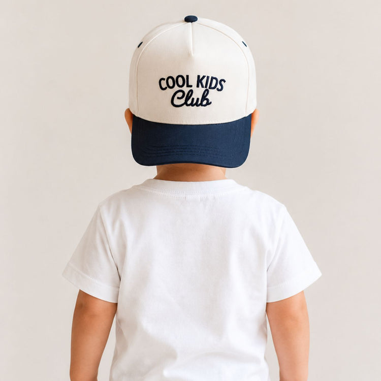 
                    
                      Kids Baby Trucker Baseball Cap Cool Kids Club (Navy/Beige)
                    
                  