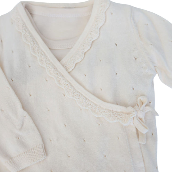 Kimono-Style Baby Knit Gift Set (6 Piece) Organic Cotton