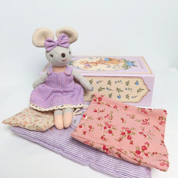 
                    
                      Mouse Violet Linen Mouse Doll in a Box | LEVLOVS | Olive Sprout Kids
                    
                  