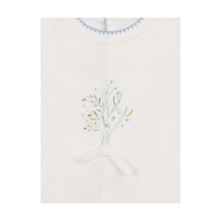 Nature's Touch Boys Footie & Hat Set - Olive Sprout Kids