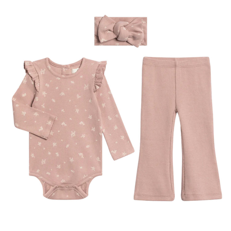 
                    
                      Organic Baby Girl Bodysuit & Flare Set | Olive Sprout Kids
                    
                  