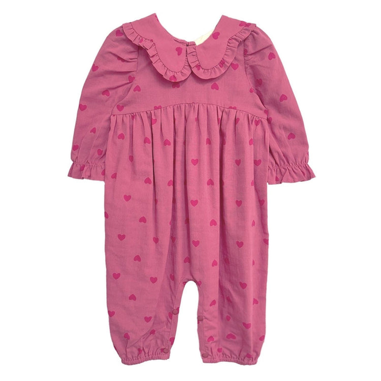 
                    
                      Baby Girl Pink Romper and Headband Set Cotton Blend Mabel and Honey
                    
                  