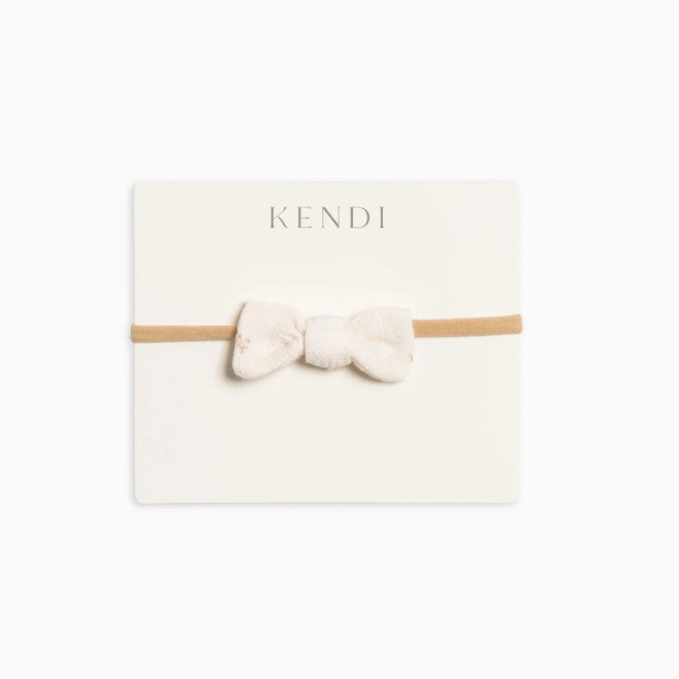 Pointelle Footed Zipper Sleeper and Headband Set organic cotton baby girl headband