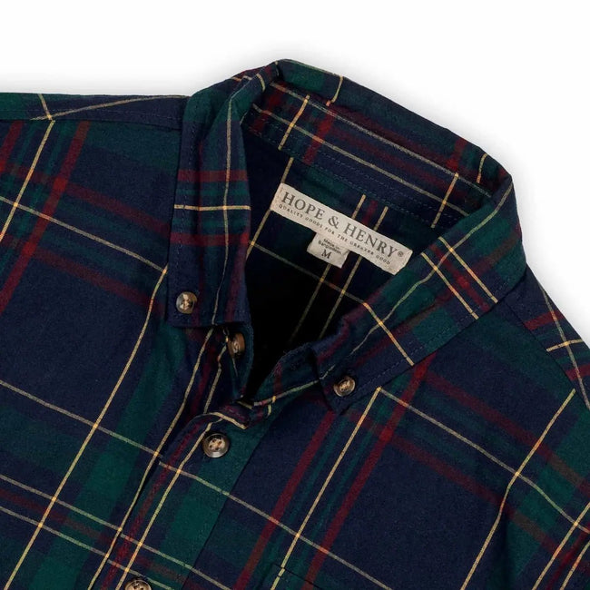 Stretch Poplin Shirt (Organic Cotton) toddler boy