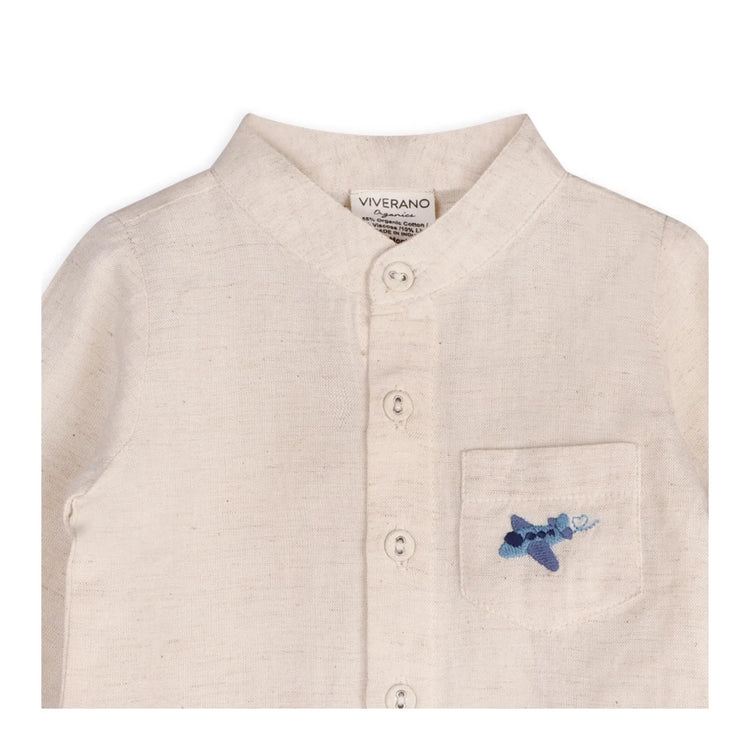 Portofino Baby Shirt & Pants Set – Organic Cotton designed as an everyday baby boy outfit