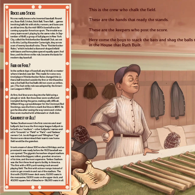 The House That Ruth Built shown as a children’s book about family and belonging